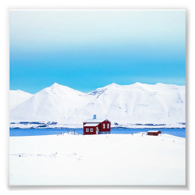 Impression Photo Gîte d'Islande (Devant)