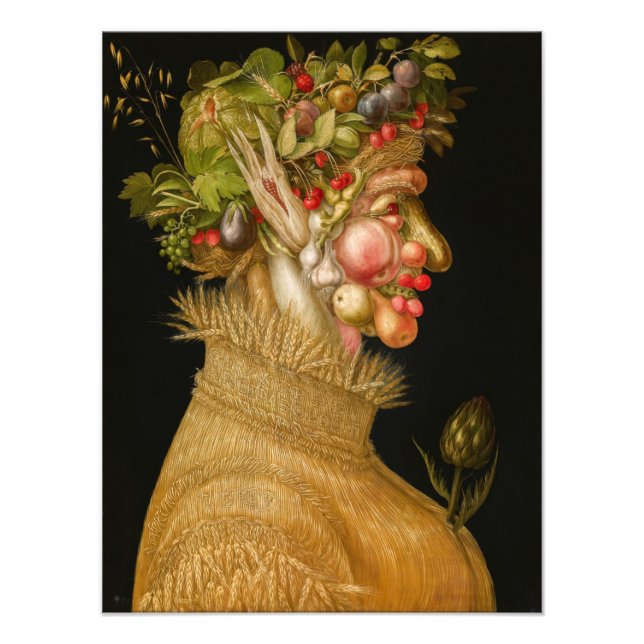 Impression Photo Giuseppe Arcimboldo - Été (Devant)