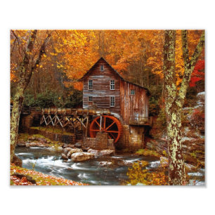 Impression Photo Glade Creek Grist Mill