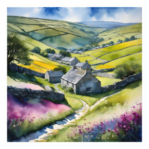 Impression Photo "Glen Garlands" Paysage Yorkshire Dales Scène