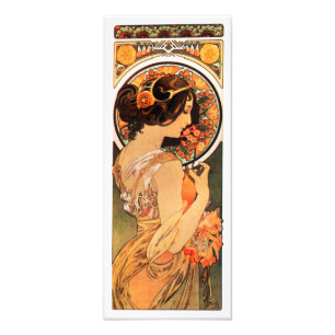 Impression Photo Glissement de vache à Alphonse Mucha