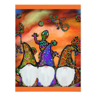 Impression Photo Gnome Art