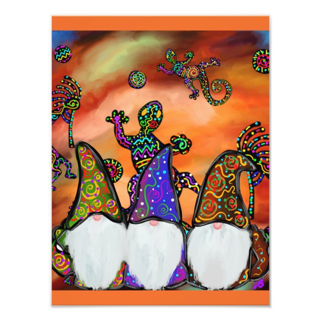 Impression Photo Gnome Art (Devant)