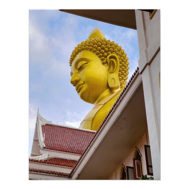 Impression Photo Gold Buddha in Thailand (Devant)