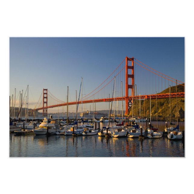 Impression Photo Golden Gate Bridge et San Francisco 2 (Devant)