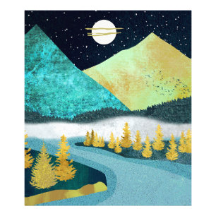 Impression Photo Golden River