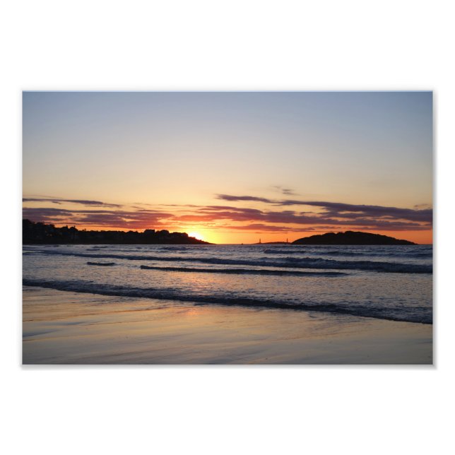 Impression Photo Good Harbour Beach à Gloucester, MA Sunrise (Devant)