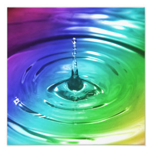 Impression Photo Goutte d'eau