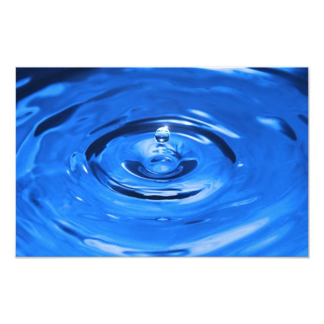 Impression Photo Goutte d'eau (Devant)