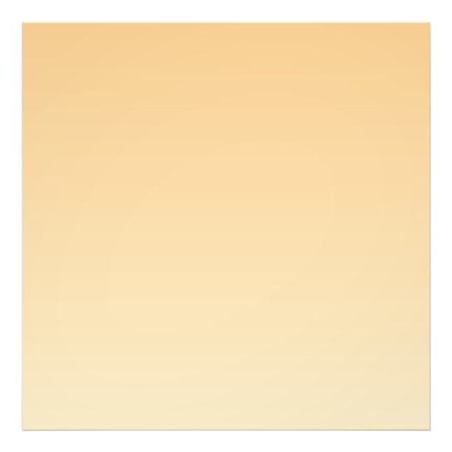 Impression Photo Gradient jaune clair et orange (Devant)