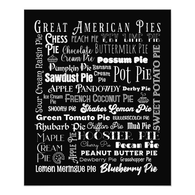 Impression Photo Grand Américain Pies Mois T-shirt (Devant)