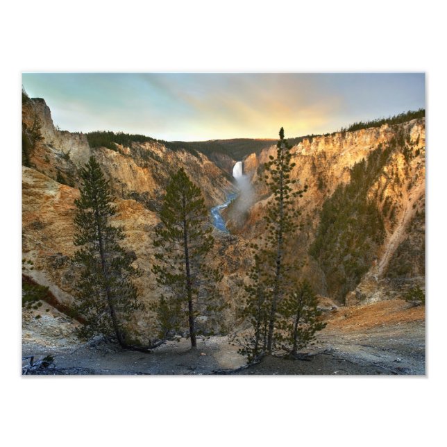 Impression Photo Grand Canyon de Yellowstone, Yellowstone (Devant)