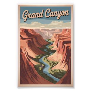 Impression Photo Grand Canyon vintage