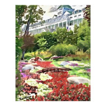 Grand Hotel Mackinac Island - Le jardin secret