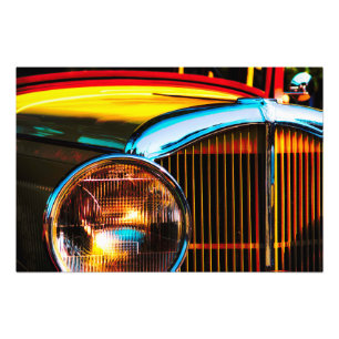 Impression Photo Grand style de couleur vive