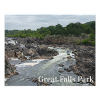 Great Falls Park Rivière Potomac à Mather Gorge