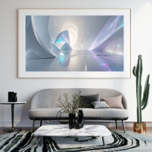 Grotte de glace futuriste Terres Imaginaires surré