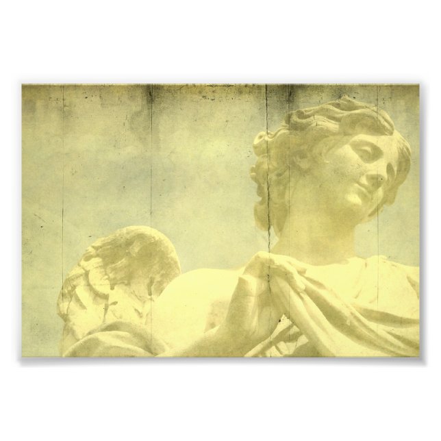 Impression Photo Grunge Angel (Devant)