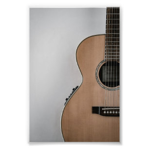 Impression Photo Guitare acoustique