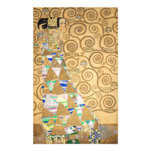 Impression Photo Gustav Klimt - Expectation, Stoclet Frieze