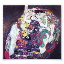 Gustav Klimt La Vierge Imprimer