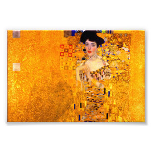 Impression Photo Gustav Klimt Portrait d'Adele Bloch Bauer