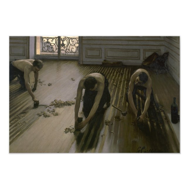 Impression Photo Gustave Caillebotte - Planeurs (Devant)
