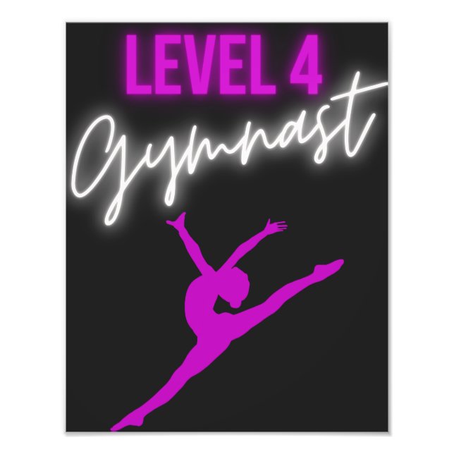 Impression Photo Gymnaste de niveau 4 (Devant)