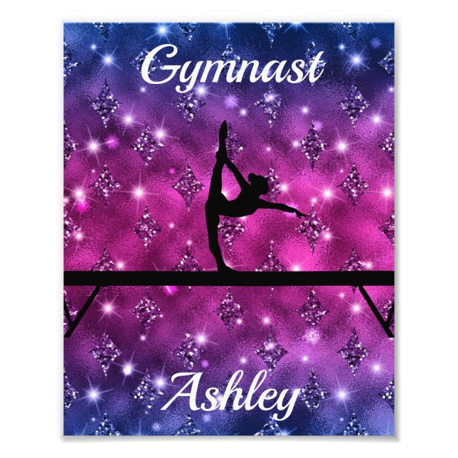 Impression Photo Gymnastique de flamme (Devant)