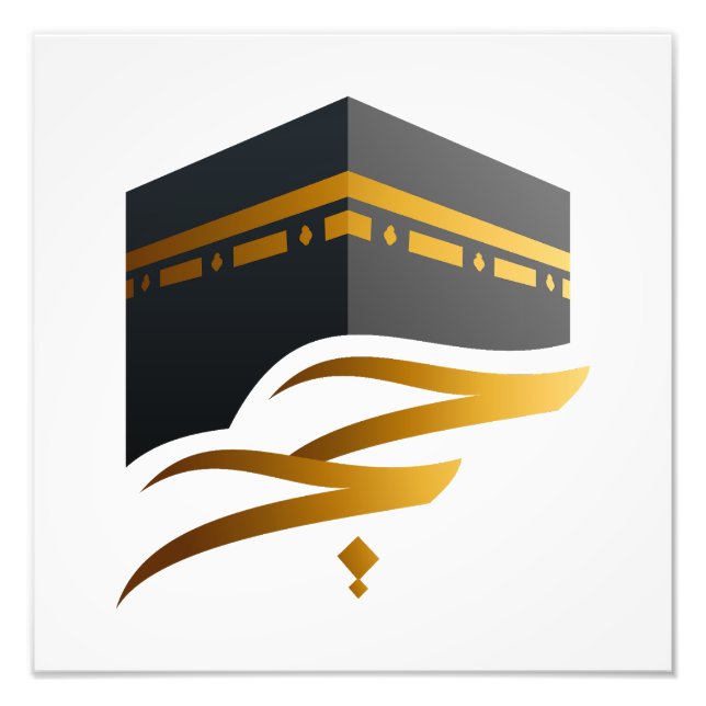 Impression Photo Hajj Mabrour, Holy Kaaba in Mecca Saudi Arabia (Devant)