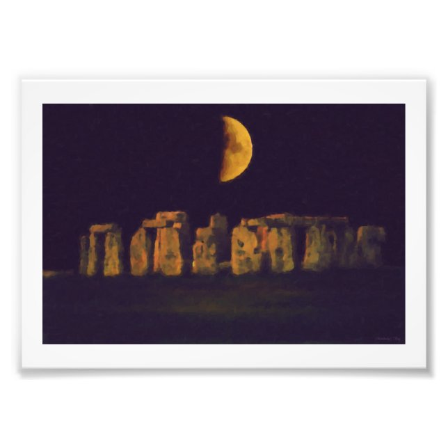 Impression Photo Half Moon Henge (Devant)