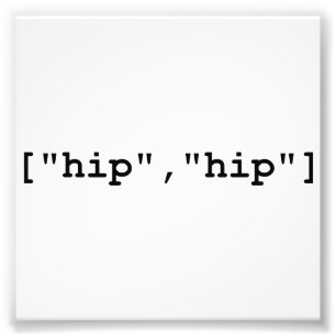 Impression Photo Hanche de hanche programmant hourra la rangée