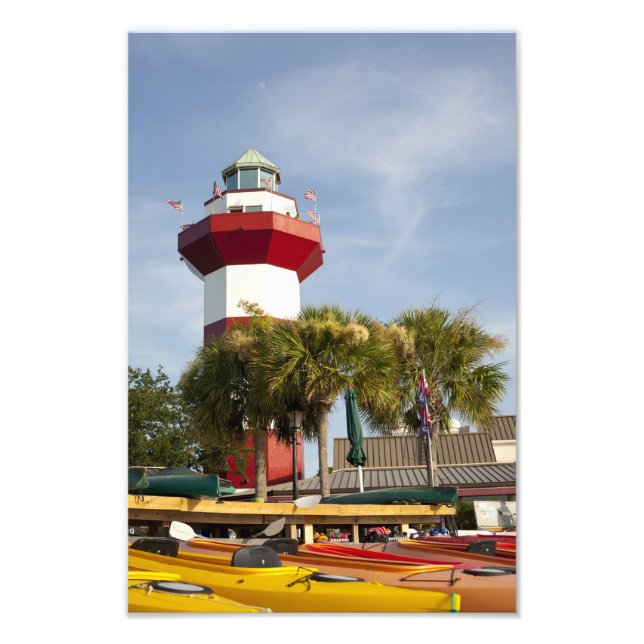 Impression Photo Harbour Town Hilton Head Wall Imprimer (Devant)