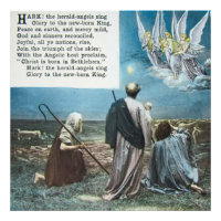 Hark the Herald Angels Sing Vintage Christmas