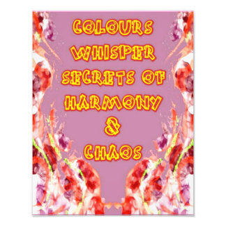 Impression Photo harmonie