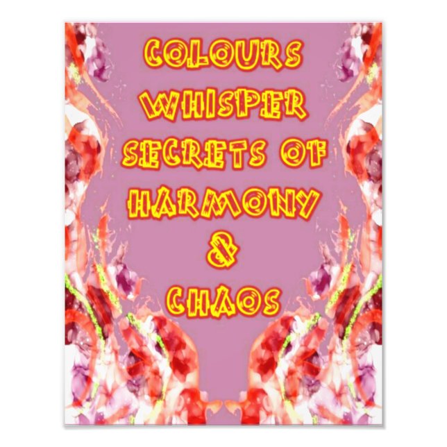 Impression Photo harmonie (Devant)