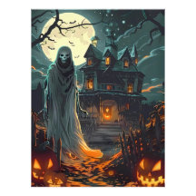 Haunting sur la Lune - Fantôme du Manoir hanté