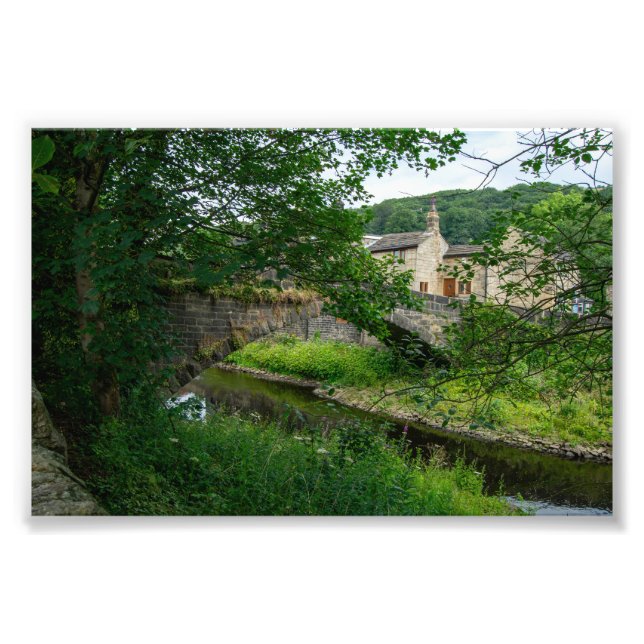 Impression Photo Hawksclough Bridge, Mytholmroyd (Devant)