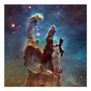 Impression Photo HDR Eagle Nebula Piliers de la Création