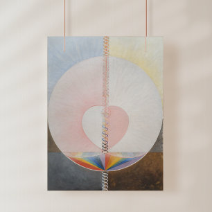 Impression Photo Hilma Af Klint, La Dove No.25, Art Abstrait