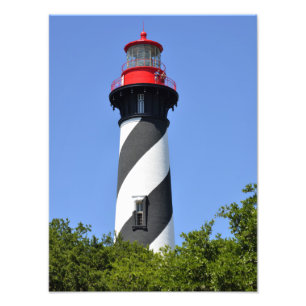 Impression Photo Historique St Augustine, Phare de Floride