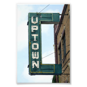 Impression Photo Historique Uptown Theatre, Marceline, Missouri