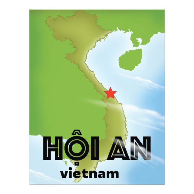 Impression Photo Hoi An Viêt Nam affiche (Devant)