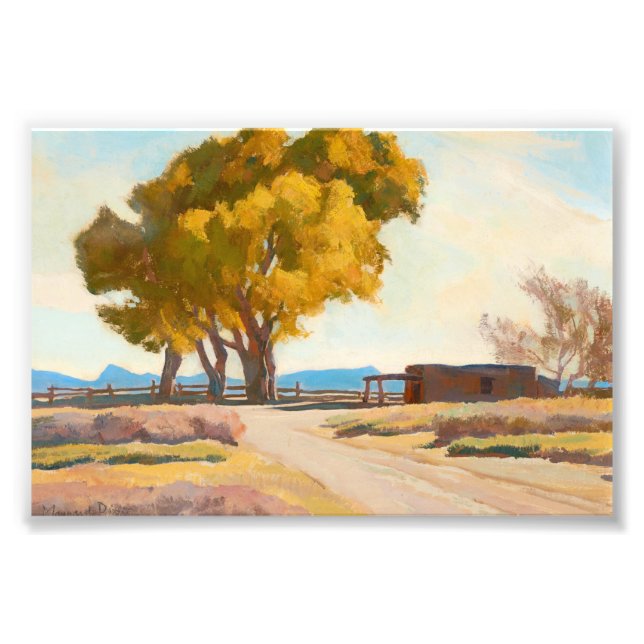 Impression Photo Homestead par Maynard Dixon (Devant)