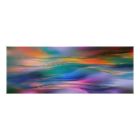 "Horizons fluides" Art Abstrait contemporain
