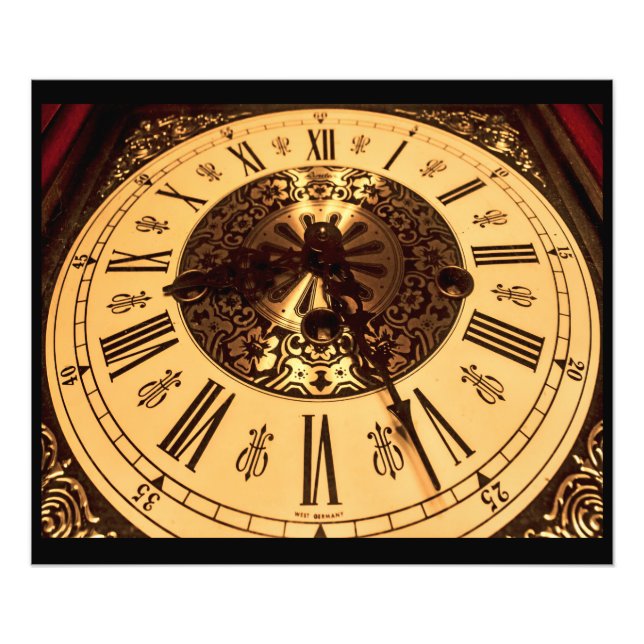 Impression Photo Horloge (Devant)