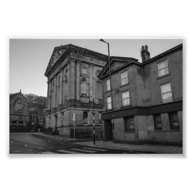 Impression Photo Hôtel de ville de Todmorden (Devant)