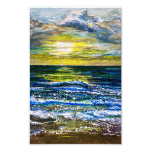 Impression photo - Humeurs de coucher de soleil au