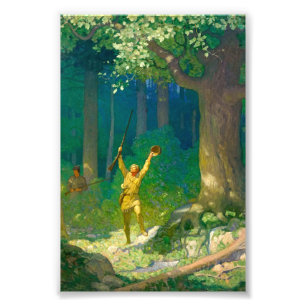 Impression Photo Huntsman par Newell Convers Wyeth