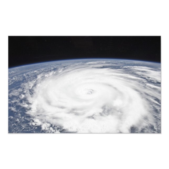 Impression Photo Huricane Igor (Devant)